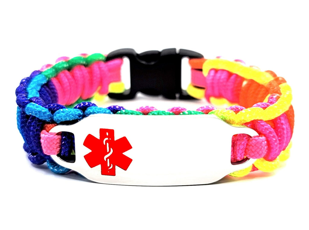 Custom ID Products Personalized Medical Alert ID Bracelet - Free Custom  India | Ubuy